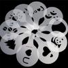 16PCS Coffee Decorating Stencils, DIY Decorating Coffee Printing Spray Stencils for Decorating Oatmeal Cupcakes (As Shown) view 1