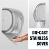 AIKE Heavy Duty Hand Dryer Hard-Wired Friendly 110V High Speed Brushed Stainless Finish Model AK2811 view 3