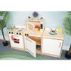 Whitney Brothers WB7410: Contemporary Dishwasher/Micro - White view 3