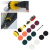 Cleaning Brush Set, 18Pcs Electric Drill Brush Set, Multifunction Power Cleaner Scrubber Attachments, for Bathtub, Grout, Upholstery, Cleaningbrush view 2