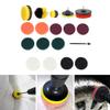 Cleaning Brush Set, 18Pcs Electric Drill Brush Set, Multifunction Power Cleaner Scrubber Attachments, for Bathtub, Grout, Upholstery, Cleaningbrush view 3