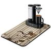 Kuyig Home Fun Coffee Mat, 23inx15in, Absorbent Hide Stain Anti-Slip Coffee Bar Accessories, Dish Drying Mat for Kitchen view 1