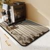 Kuyig Home Fun Coffee Mat, 23inx15in, Absorbent Hide Stain Anti-Slip Coffee Bar Accessories, Dish Drying Mat for Kitchen view 3