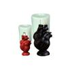 17cm 3D silicone mold, XL Heart Candle Mold, Anatomical Heart, soap silicone mold, Resin Mold, Molds creepy Halloween (17cm heart) view 1