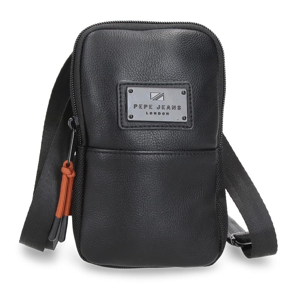 Pepe Jeans Shoulder Bag, Black/White