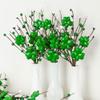 Factory Direct Craft St. Patrick's Day Shamrock Pip Berry Picks and Garland Set - Irish Lucky Clovers and Berries Arrangement for Ireland Saint Paddy's Decorations (Includes 3 Stems and 1 Garland) view 3