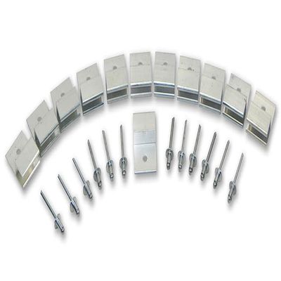 Replacement for Whisper Wash Flat Surface Cleaner - Brush Clip & Rivet Set - WW-3116