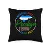 Aesthetic by KnowWhy Tees Co. Honduras Bendiga Prodiga Tierra En Que Naci Vaya Dios, Hondu Throw Pillow, 16x16, Multicolor view 1