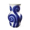 Kahler Tulle Vase, Blue, 8.7" H, Gift Box Included view 1