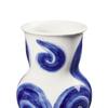 Kahler Tulle Vase, Blue, 8.7" H, Gift Box Included view 2