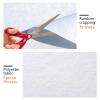 Wedding Aisle Runner Party Hallway White Rug 2mm Thickness Polyester Non-Slip Runway Carpet Roll for Weddings Christmas Xmas Thanksgiving Outdoor Accessories Cuttable (Size : 1.5x30m) view 4