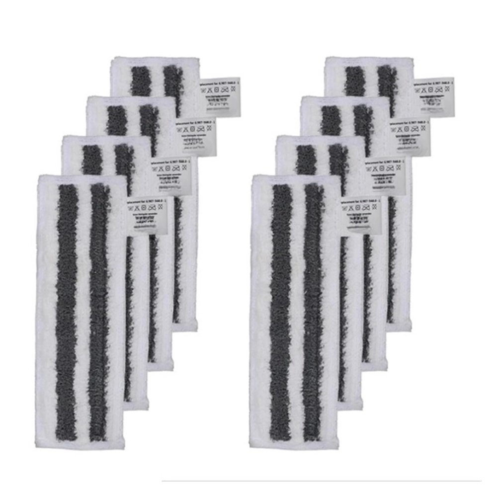 Lipski Vacuum Cleaner Accessories Microfiber Cleaner Mop Pad Mop Rag Mop Head Cloth Accessories, Compatible for Karcher Easyfix SC2 SC3 SC4 SC5 (Color : Set-11)