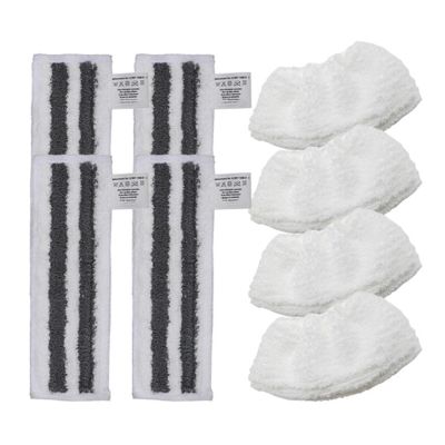 Lipski Vacuum Cleaner Accessories Microfiber Cleaner Mop Pad Mop Rag Mop Head Cloth Accessories, Compatible for Karcher Easyfix SC2 SC3 SC4 SC5 (Color : Set-17)