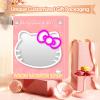 MCJSGSP Anime Hello Kit Cat Neon Sign Mirror L16.1 W14 Vanity Mirror with Lights Bedroom Wall Mirror for Pink Room Decor and a Makeup Mirror with Lights Teen Girl Gifts view 2