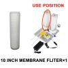 10 inch PP Cotton Fliter2 and 10 inch Membrane Fliter1 for JIAWANSHUN Wine Fliter view 3