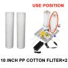 10 inch PP Cotton Fliter2 and 10 inch Membrane Fliter1 for JIAWANSHUN Wine Fliter view 4