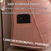 ZZYK Waterproof Upholstered Headboard Pillow,Headboard Cover with Cushion,Portable Dorm Day Bed Large Triangular Bolster Pillow Headboard Removable and Washable,Pink,Twin(39"/100cm) view 4