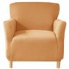 ZEaink Stretch Club Chair Slipcovers Armchair Sofa Covers 1 Seat Super Soft Single Sofa Covers 1-Piece Washable Soft Furniture Protector,with Elastic Bottom (Color : #40) view 1