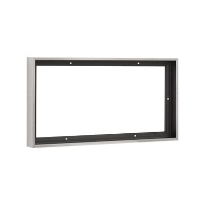 Pixy Canvas Floater Frame 14x16 for 1-1/2 (1.5) inch Deep Canvas Paintings/Canvas Prints/Wood Canvas Panels/Wall Art/Wall Decor/Home Decor/Artwork (Antique Silver, 14 x 16 inch, Landscape)