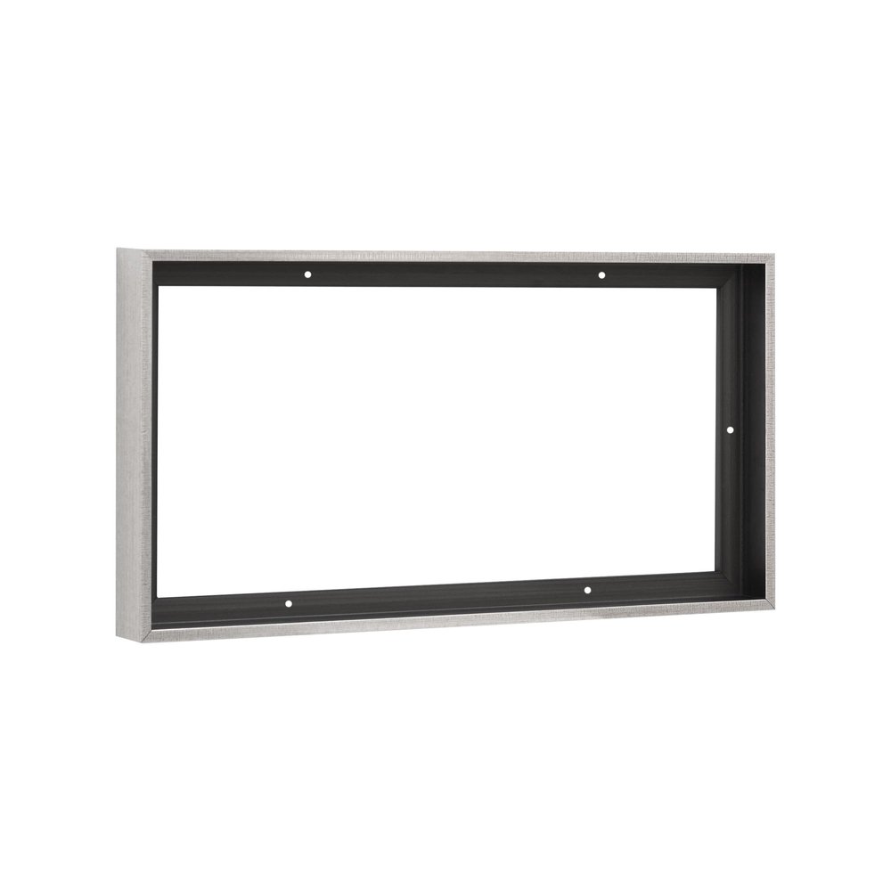 Pixy Canvas Floater Frame 14x16 for 1-1/2 (1.5) inch Deep Canvas Paintings/Canvas Prints/Wood Canvas Panels/Wall Art/Wall Decor/Home Decor/Artwork (Antique Silver, 14 x 16 inch, Landscape)