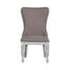Liberty Furniture Magnolia Manor Upholstered Wing Back Side Chair for Dining Room - Set of 2 - Antique White & Weathered Bark view 4