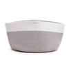 Royal Sapphire XXXLarge Cotton Rope Basket 32"x13.5" - Woven Laundry Blanket & Basket with Handle - Storage for Comforter, Cushions, Thread & Laundry - Stylish and Durable Organize grey view 1