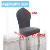 XGANGM Round Back Dining Chairs Slipcovers Set of 2/4/6 Kitchen Dining Room Chairs Covers Without Arms Dining Chair Protectors Covers Wood Legs Modern Upholstered Oval Side Chairs,#10,4PCS view 3