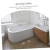 Cabilock 32 pcs Bathroom Non-Slip mat Nonslip Bathroom Stickers Slipping Floor Sticker Non- Slip Shower Sticker Circle Stickers Safety Shower treads Sticker Step Ladder Shower Head peva view 2