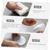 Cabilock 32 pcs Bathroom Non-Slip mat Nonslip Bathroom Stickers Slipping Floor Sticker Non- Slip Shower Sticker Circle Stickers Safety Shower treads Sticker Step Ladder Shower Head peva view 3