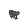 HomeRoots 5" Black Cast Iron Pig Hand Painted Sculpture view 1