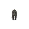 HomeRoots 5" Black Cast Iron Pig Hand Painted Sculpture view 3
