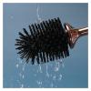 MOOWI Toilet Brush Toilet Brush Long Handle with Base Set Home Wash Toilet Toilet Cleaning Brush Home Cleaning Helper Toilet Brush Bathroom Brush and Holder (Color : Gold) view 3
