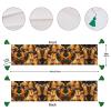 A Brood of Chickens Linen Table Runner with Tassel Decor Charming Table Runner for Farmhouse,Christmas,Wedding view 4