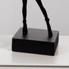 Art Balloon Girl Statues Banksy Flying Balloon Girl Sculpture Resin Craft Home Decoration Living Room Decoration (Gold Black) view 3