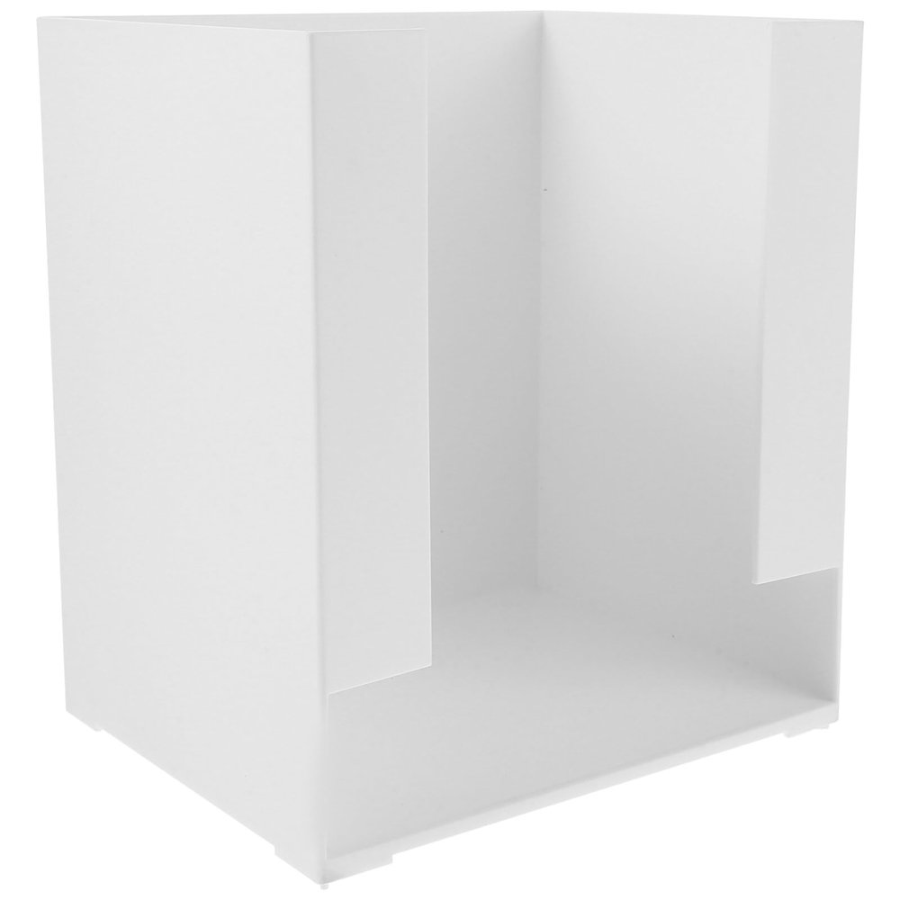 Alipis Desk Storage Box for Disposable Paper Cups Sturdy Cup Holder for Countertop Versatile Organizer for Home Office Kitchen and Cafes Simple Design for Easy Access