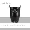 AISEER Owl Vase Ceramic Flower Arrangement Ceramic Ornaments Creative Pure Handicrafts Owl Ceramic Vase Light Luxury Gift Household Decorations Ceramic Vase view 4