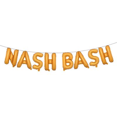 16 inch Multicolor Bach Bash Balloons Bach Bash Decorations Bach Bash Banner Nashville Bachelorette Party Decorations Nash Bash Party Decorations (NASH BASH Orange)