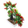 CAXUSD Plastic Artificial Chili Plants Simulated Plant Pots Fake Chili Decor for Room Decoration view 1