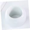 Beatifufu Porcelain Toothbrush Holder White Electric Toothbrush Rack Toothbrush Stand for Bathroom Easy Cleaning view 2