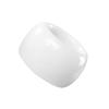 Beatifufu Porcelain Toothbrush Holder White Electric Toothbrush Rack Toothbrush Stand for Bathroom Easy Cleaning view 3