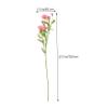 MERRYHAPY 2pcs Lifelike Artificial Carnations Bouquet Elegant Faux Floral Arrangements for Material for Parties Weddings Garden and More view 4