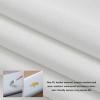 LXBAMKEA Anti-Collision Wall Stickers, Thicken Soft Bag Bedside Protective Wall Panel, Waterproof PU Wall Cushion, Self Adhesive Living Room Bedroom Playroom Nursery Wall Mat (Color : White+Blue, Si view 4