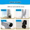 ATYUJKB Laundry Room Retractable Clothes Drying Rack, Laundry Room Racks with Shelves, Clothes Drying Rack Foldable with Wheels, 5 Rod Stainless Steel Drying Rack (160cm/63in) view 4