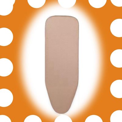 EMENAR Ironing Board Cover 36x13in, Ironing Board Cover and Pad Heat Reflective Iron Board Covers Replacement Cover with Thick Padding (Color : Brown, Size : 43x14in(110x35cm))