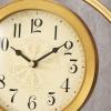 ARINAL Table Top Clocks Copper Clock Home countertop Clock Ornaments Antique Clock Marble Base Desktop Clock Office Desk Clock (Color : B) view 4