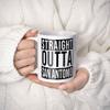 Straight Outta San Antonio Souvenir Coffee Mug. Funny, I Love City Gift For Men Women Birthday Mothers Day Fathers Day Christmas. 11 Ounces. view 2