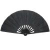Folding Fan Wall Decoration Portable Fan Reflective Fan Handheld Fan Portable Hand Fan Foldable Hand Fan Hand Fans for Women Hollow Out Reflective Cloth Decorative Fan A25 Wood view 1