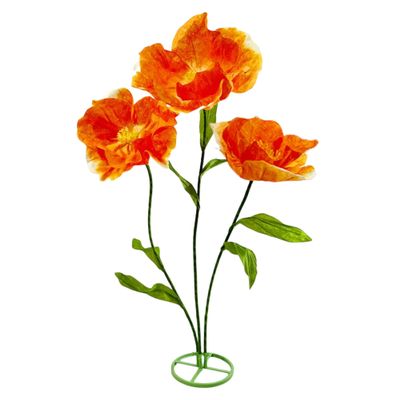Giant Flowers for Decoration, 5.9 ft Large Artificial Flower for Wedding Reception Birthday Christmas Party Backdrop Bridal Shower Baby Shower Shop Window Display Photography Props Home Dcor