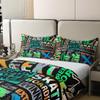 Erosebridal 100% Cotton BMX Bedding Set Queen for Boys, Extreme Sports Games Comforter Cover, Skateboard Dirt Bike Duvet Cover for Kids Boys Bedroom, Bicycle Skate Skin Friendly Luxury Quilt Cover view 4