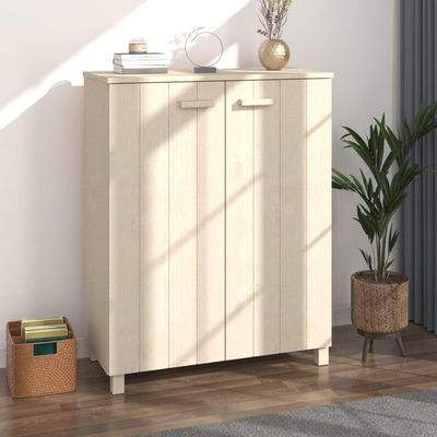BUKSCYJS Shoe Cabinet,Enclosed Shoe Cabinet,Stackable Shoe Rack for Bedroom, Hallway, Doorway, Bathroom, Entrance, Honey Brown 33.5"X15.7"X42.5" Solid Wood Pine